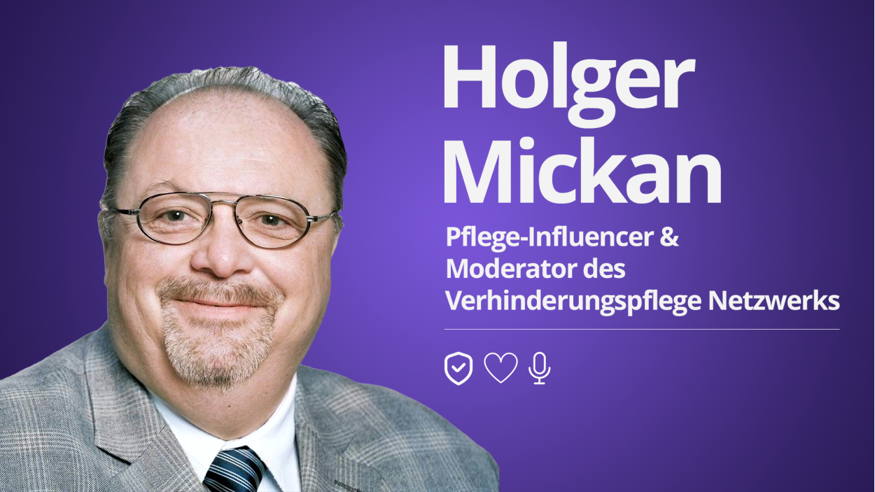 Holger Mickan: Moderator, Pflege-Influencer und Herz unseres Netzwerks Holger Mickan: Moderator, Pflege-Influencer und Herz unseres Netzwerks