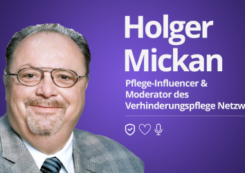 Holger Mickan: Moderator, nursing influencer, and heart of our network