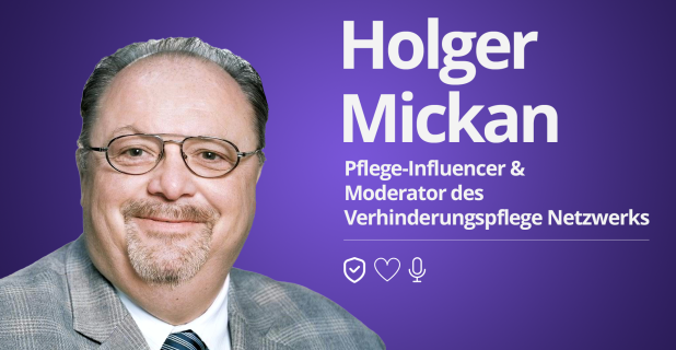 Holger Mickan: Moderator, nursing influencer, and heart of our network