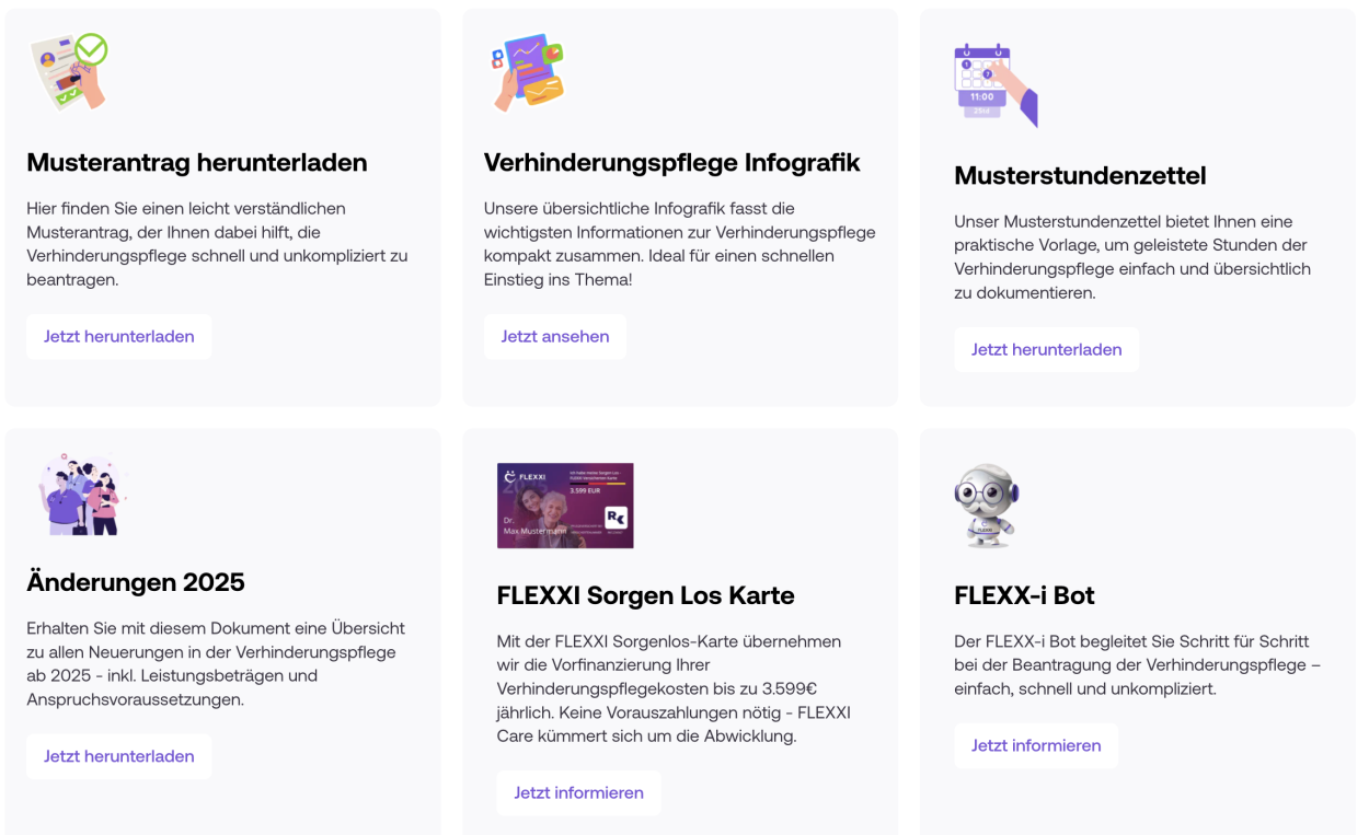 Die 6 wichtigsten Hilfsmittel für Ihre Verhinderungspflege