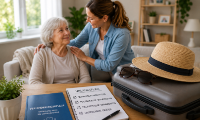Wer übernimmt die Pflege im Urlaub? Lösungen für pflegende Angehörige
