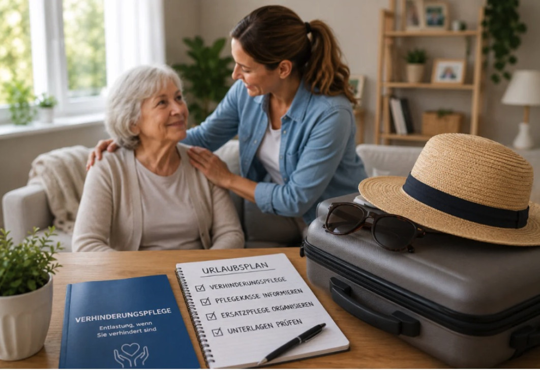 Wer übernimmt die Pflege im Urlaub? Lösungen für pflegende Angehörige