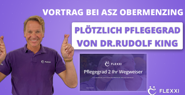 Pflegewegweiser einfach erklärt – Vortrag von Dr. Rudolf King im Alten- und Service-Zentrum