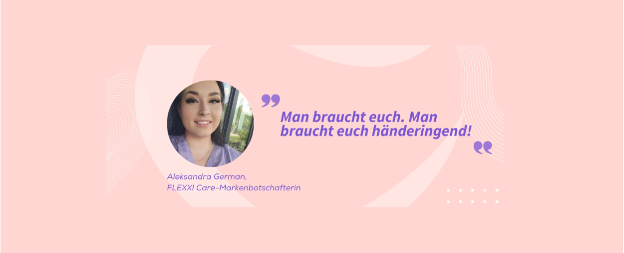 Willkommen im Team! Unsere neue Pflegebotschafterin - Aleksandra German